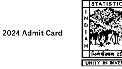 ISI 2024 Admit Card