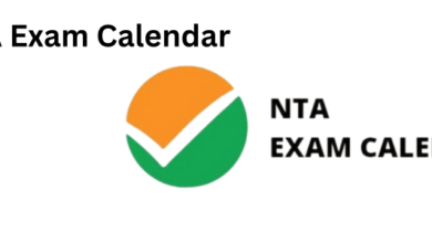NTA Exam Calendar