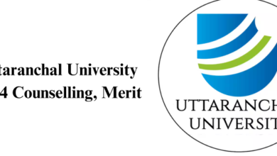 Uttaranchal University 2024 Counselling, Merit